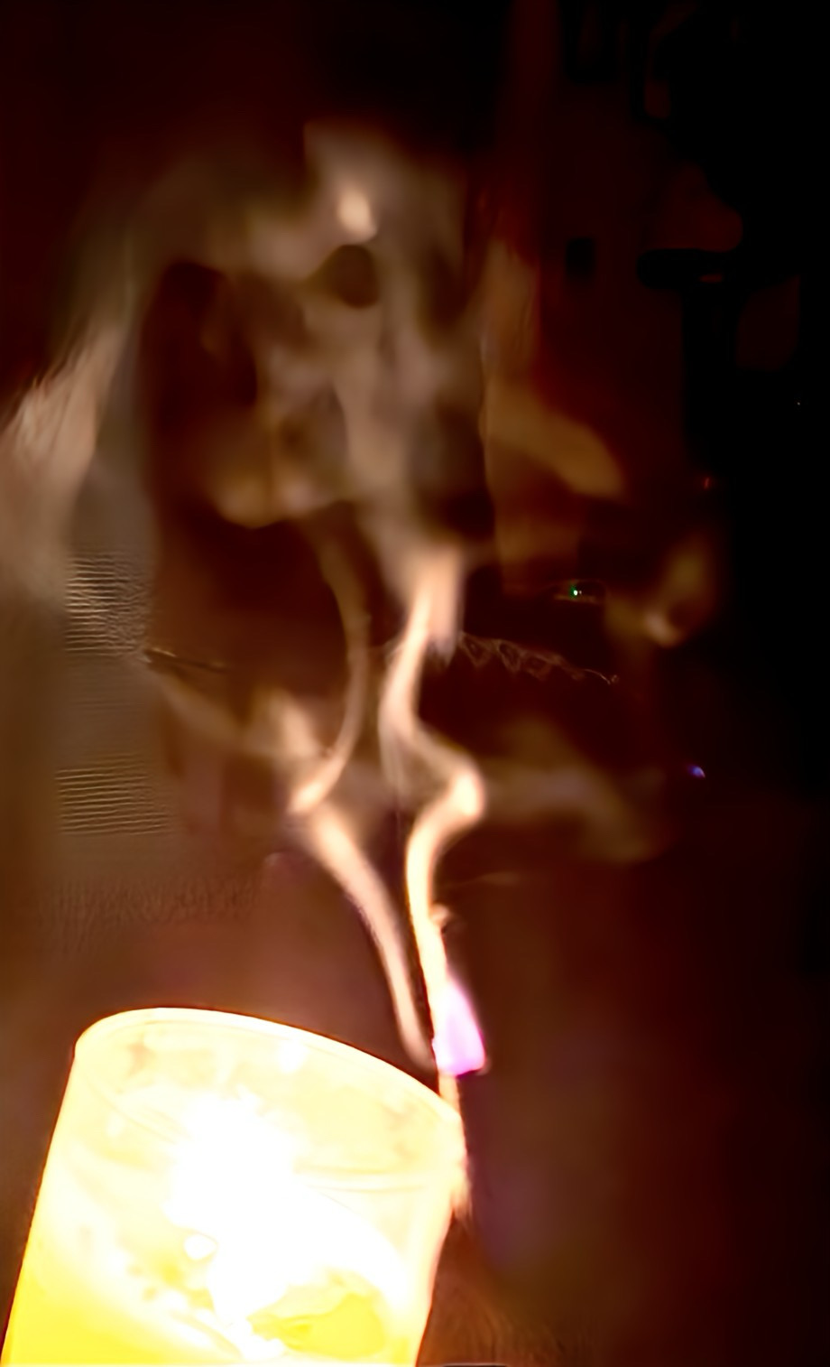 Mysterious Smoke Figure
